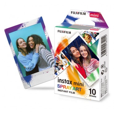 Fujifilm Instax Mini Film Spray Art WW1 Sofortbildfilm