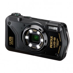 Pentax WG 8 schwarz Unterwasser Digitalkamera bis 20 m