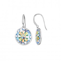 Sagrada hanging earrings Blue