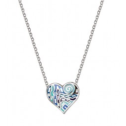 Trencadis small heart pendant