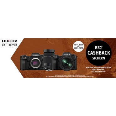 FUJIFILM CASHBACK - JETZT BIS ZU 200 EURO CashBack erhalten! Aktionzeitraum bis 16.01.2025