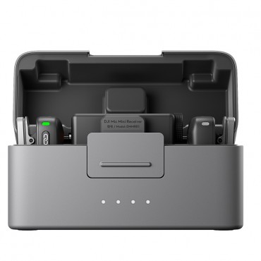 DJI MIC Mini (2 TX + 1 RX+Charging Case) 2 Sender+1 Empfänger, Funkmikrofonsystem