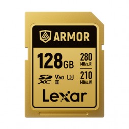 Lexar Armor Pro Gold 128 GB SDXC V60 (280/210 MB/s) Speicherkarte